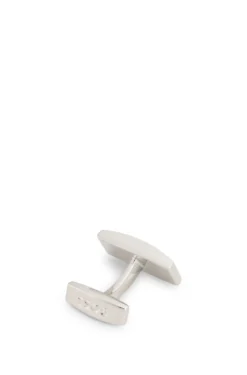 Cufflinks with coloured lines