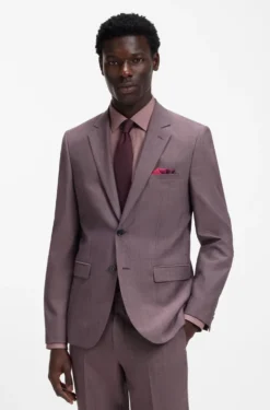 Degradé pocket square with logo print