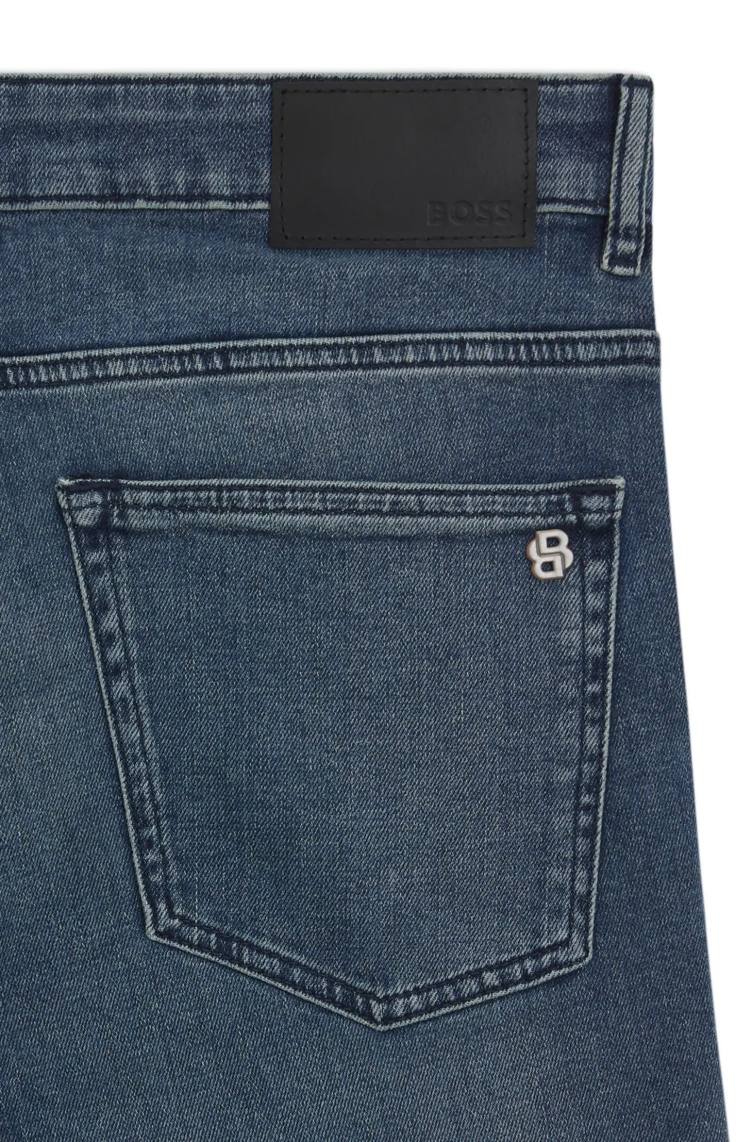 Delaware slim-fit jeans in blue comfort-stretch denim