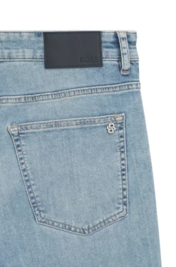 Delaware slim-fit jeans in blue soft-motion denim