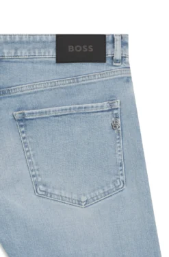 Delaware slim-fit jeans in blue denim