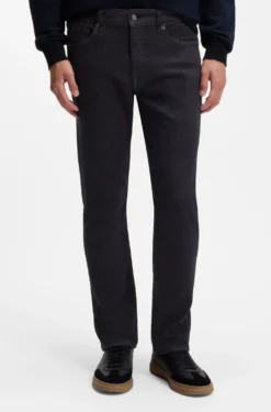 Delaware slim-fit jeans in dark-blue soft-motion denim