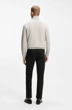 Delaware Slim-fit jeans in stay-black comfort-stretch denim