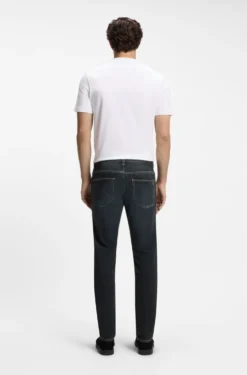 Delaware Slim-fit jeans with contrast stitching