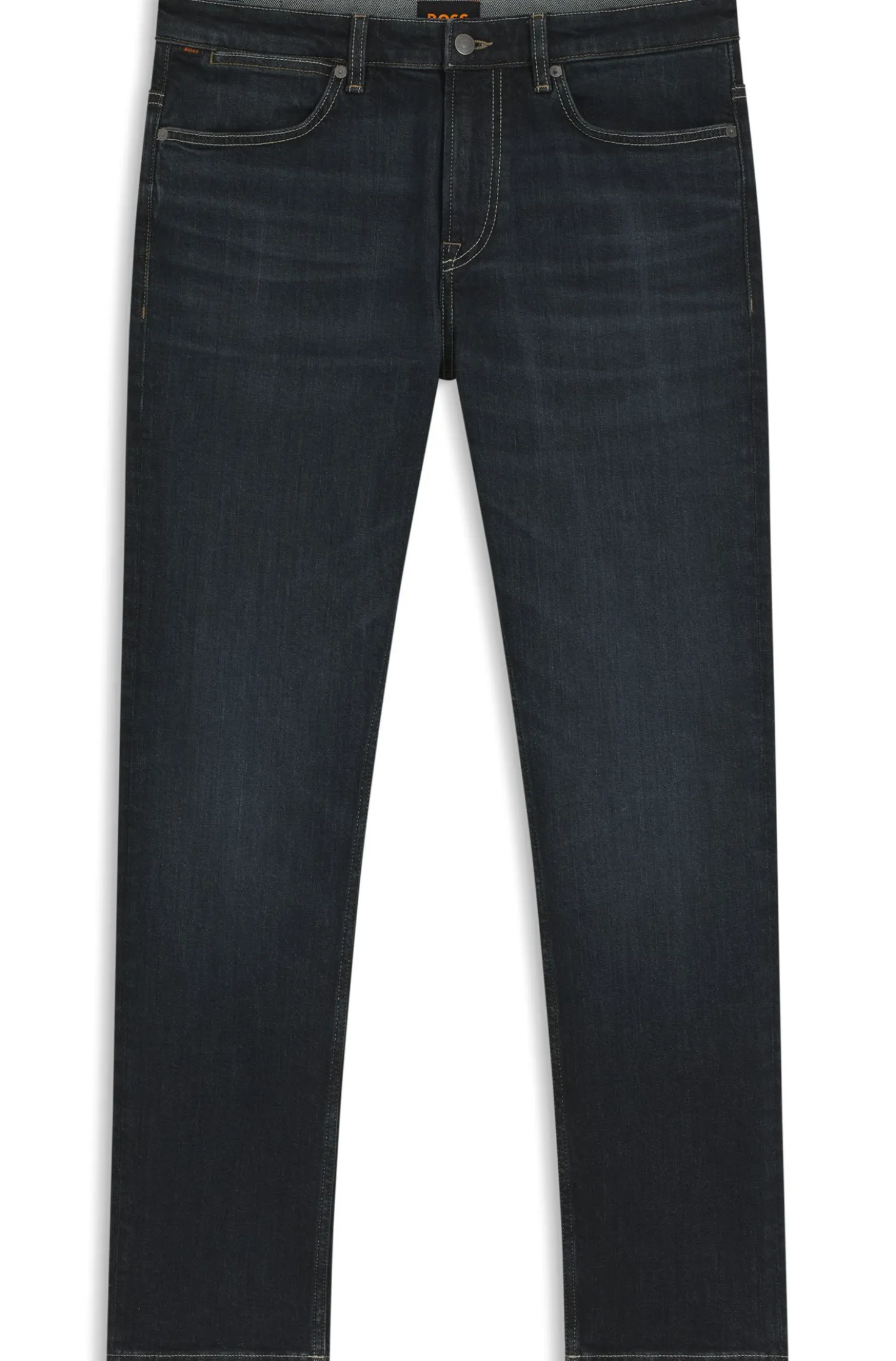 Delaware Slim-fit jeans with contrast stitching