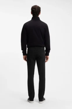 Delaware slim-fit trousers in stretch-cotton gabardine