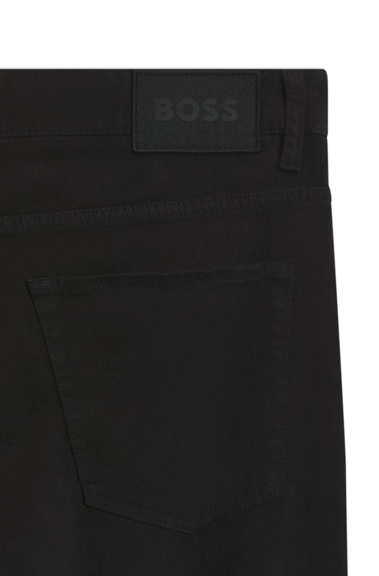 Delaware slim-fit trousers in stretch-cotton gabardine