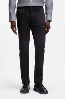Delaware slim-fit trousers in fade-resistant twill