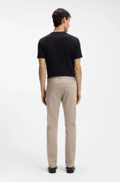 Delaware slim-fit trousers in fade-resistant twill