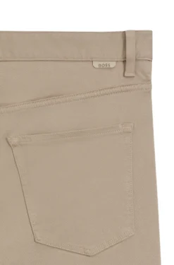 Delaware slim-fit trousers in fade-resistant twill