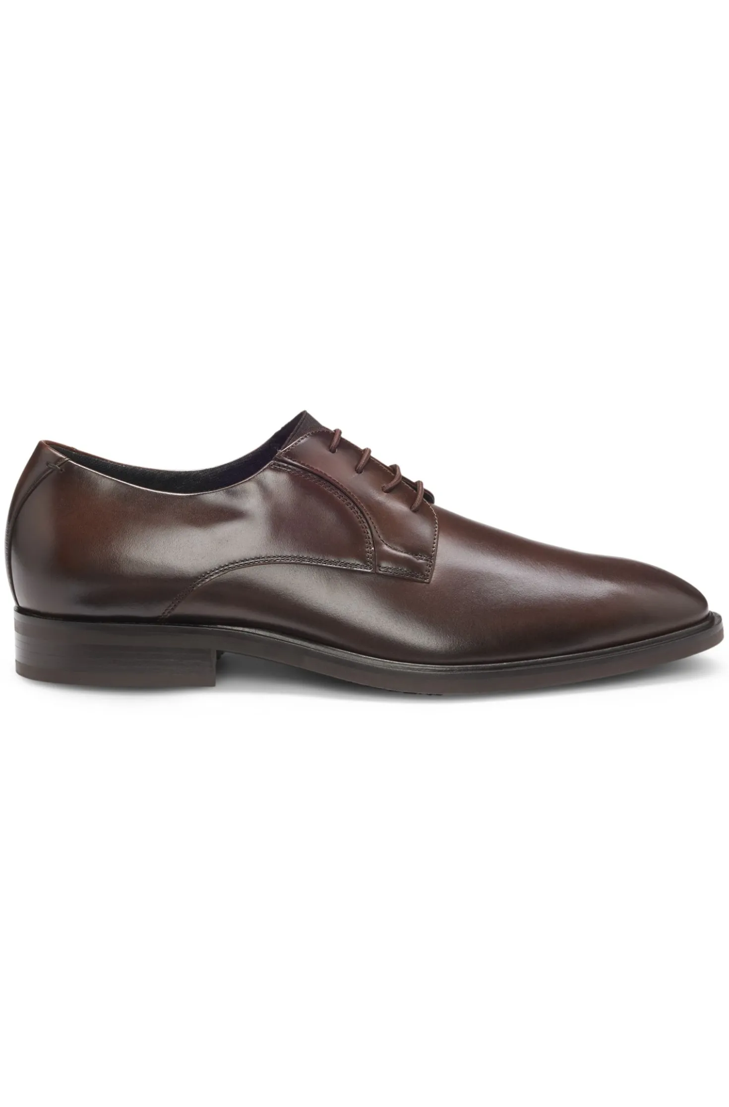 Derby shoes in smooth leather