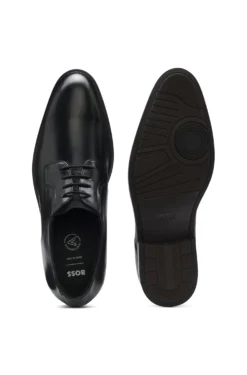 Derby shoes in smooth leather