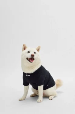 Dog T-shirt in cotton with logo print