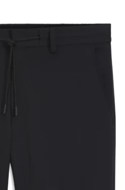 Dressletic slim-fit trousers in washable stretch jersey