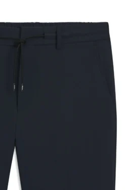 Dressletic slim-fit trousers in washable stretch jersey