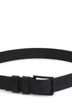 Equestrian belt in braided leather