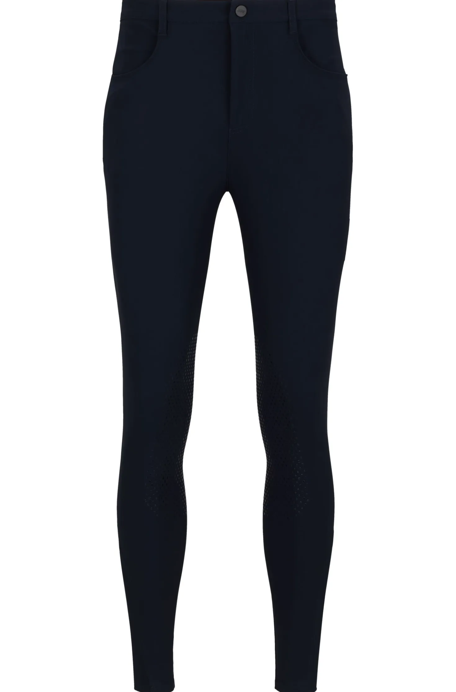 Equestrian breeches with knee grips
