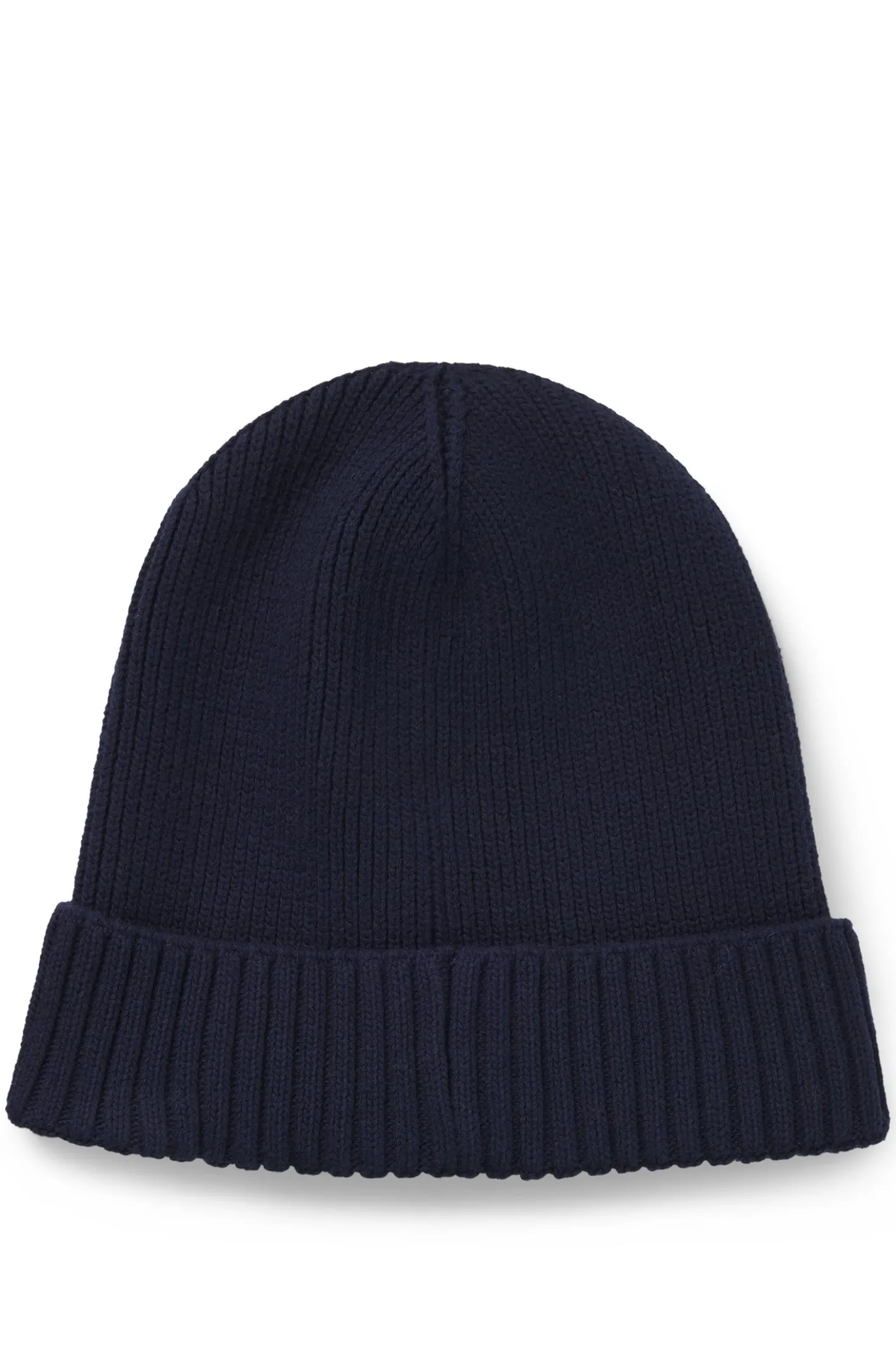 Equestrian fisherman beanie hat in cotton