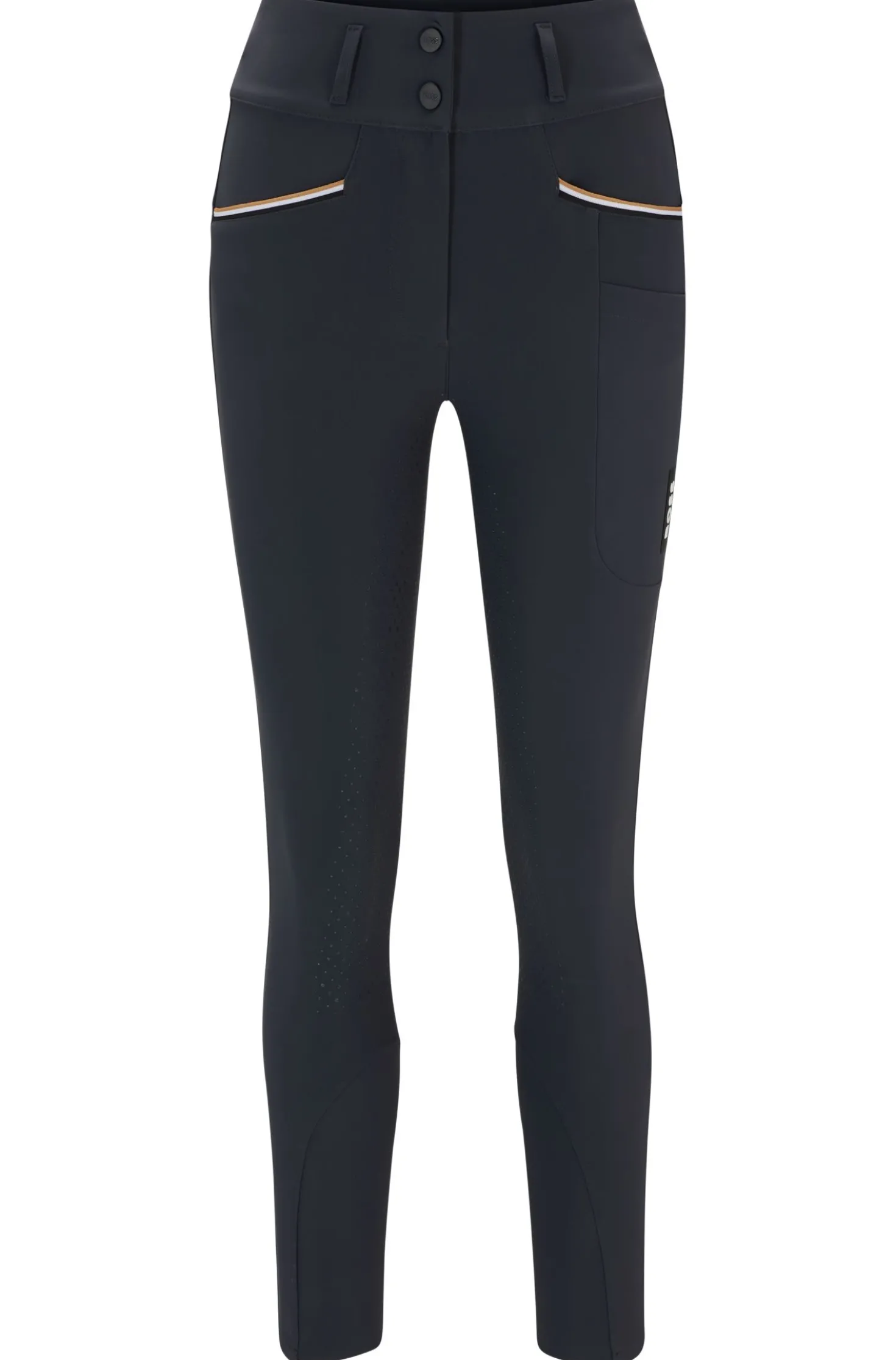 Equestrian high-waisted breeches with full grip