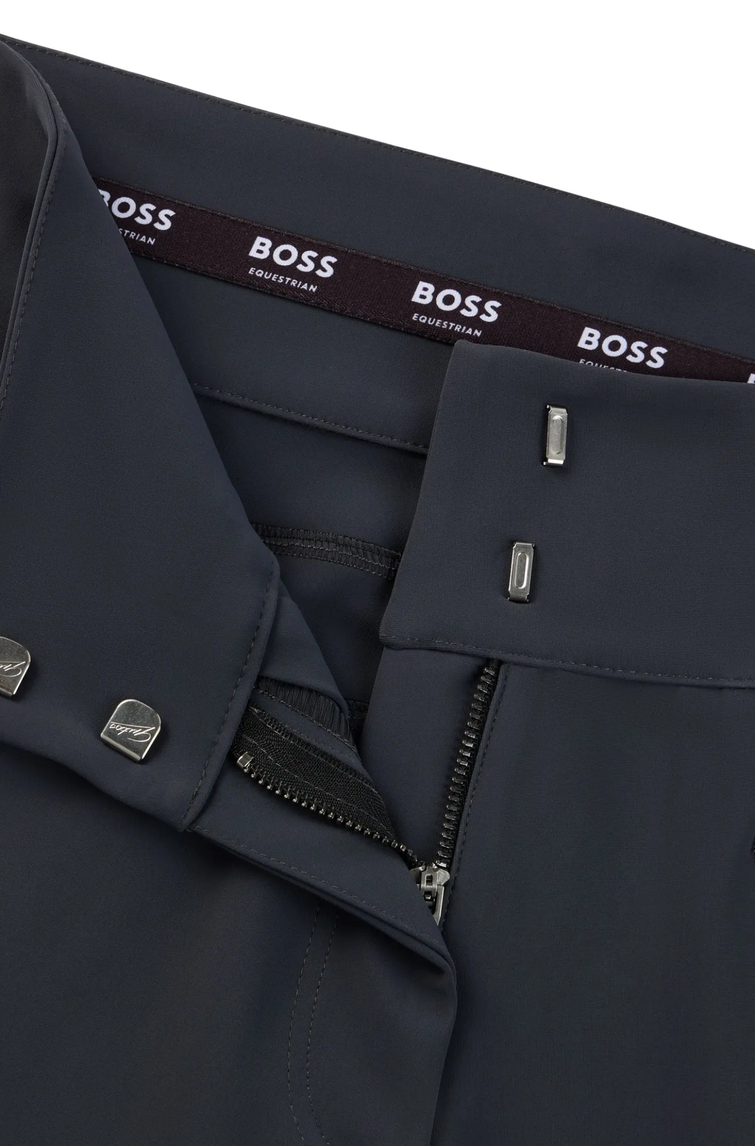 Equestrian high-waisted breeches with full grip