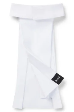 Equestrian one-piece plastron with glitter logo