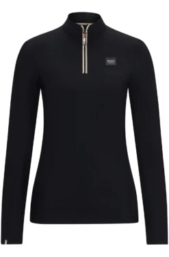 Equestrian show top in super-stretch fabric