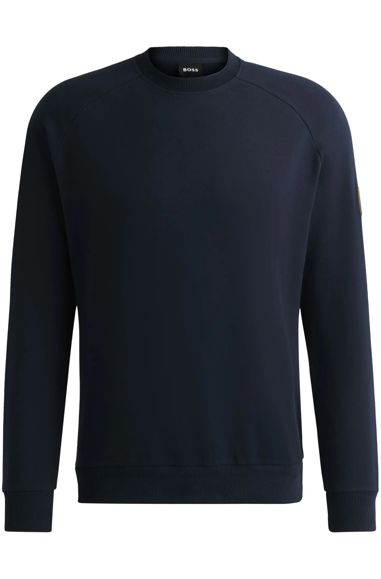 Equestrian sweater in Italian stretch cotton
