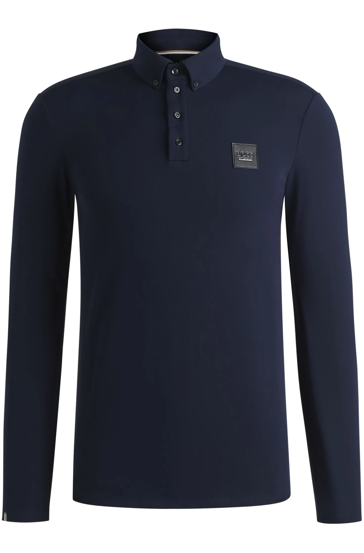 Equestrian training shirt in breathable stretch fabric