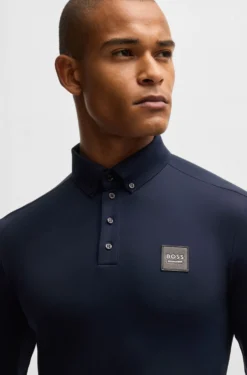 Equestrian training shirt in breathable stretch fabric