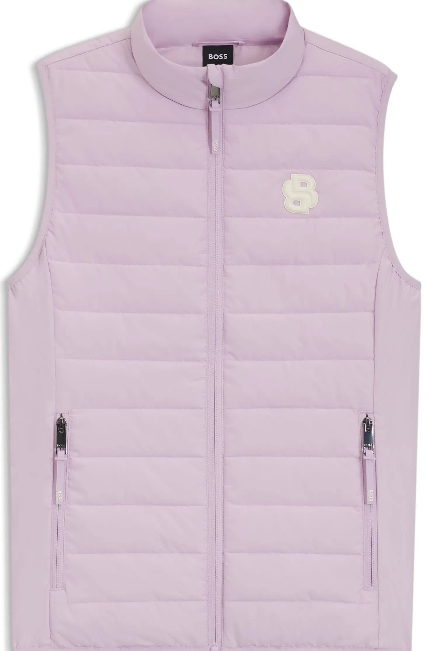Equestrian waterproof gilet with Double B monogram