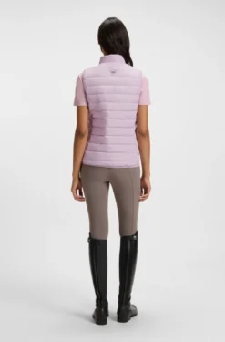 Equestrian waterproof gilet with Double B monogram