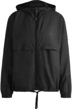 Equestrian waterproof rain jacket with Double B monogram motif