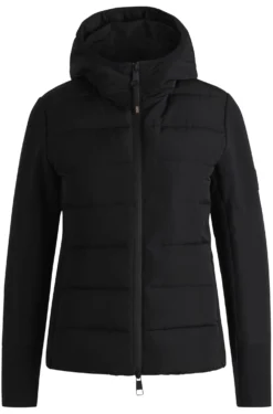 Equestrian water-repellent hybrid padded jacket