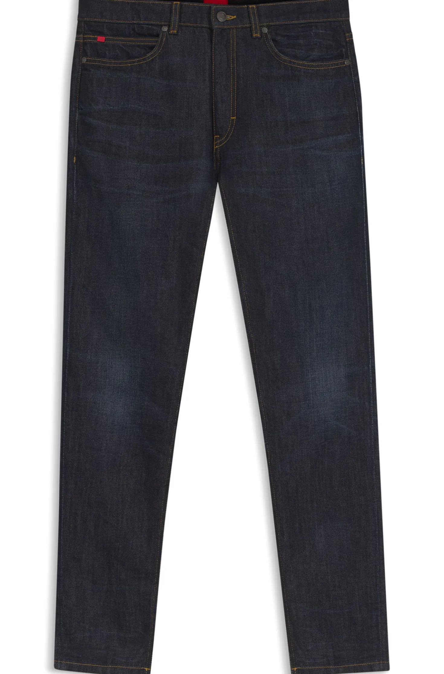 Extra-slim-fit jeans in dark-blue stretch denim