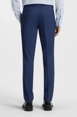 Extra-slim-fit suit in a wool blend