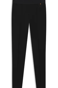 Extra-slim-fit trousers with front seam