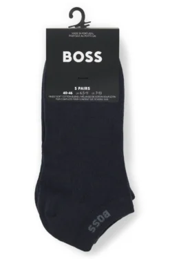 Five-pack of soft combed-cotton ankle socks