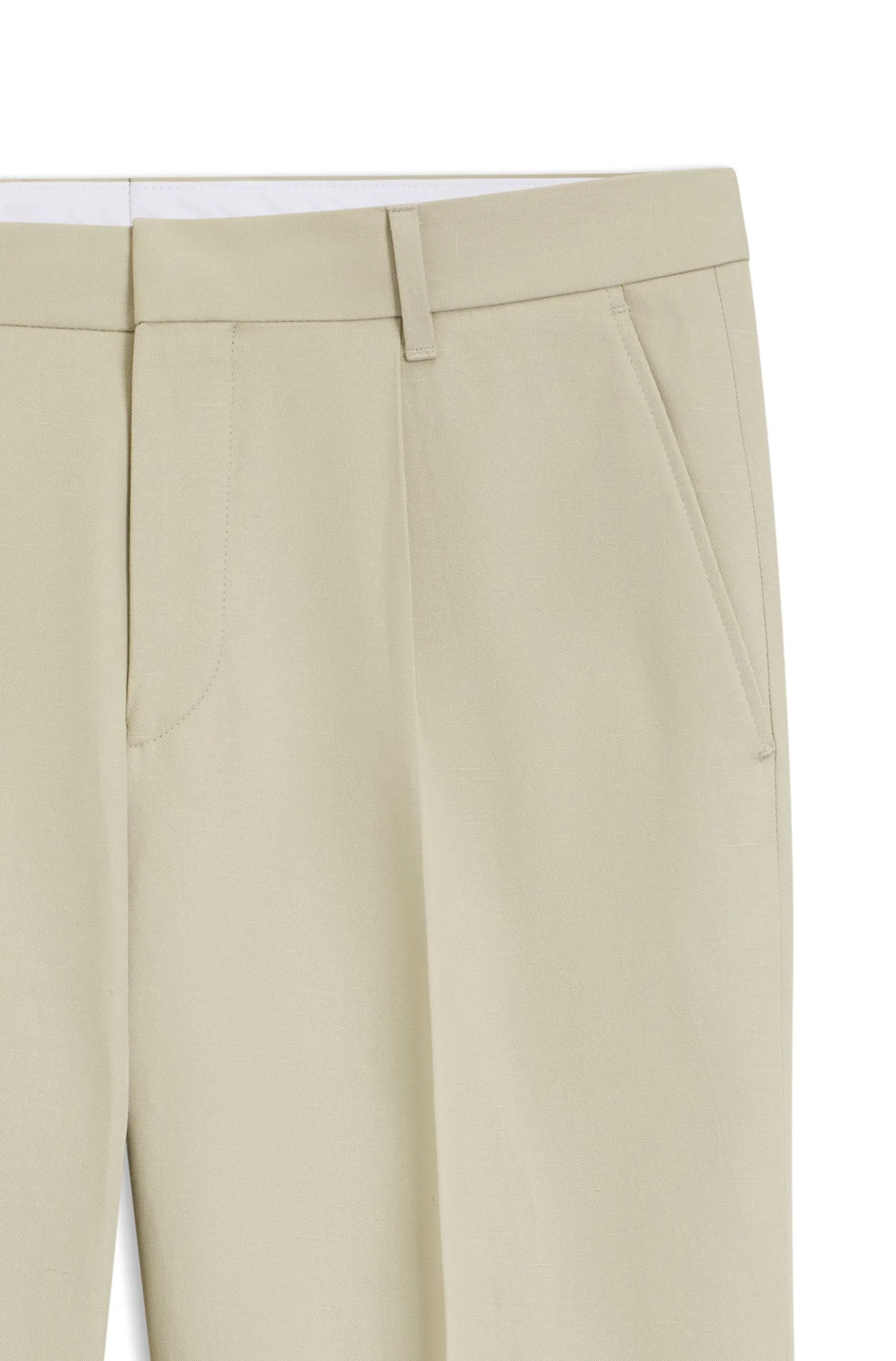 Formal trousers in a cotton blend