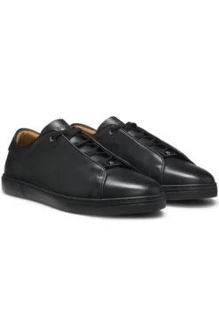 Gary trainers in brushed leather