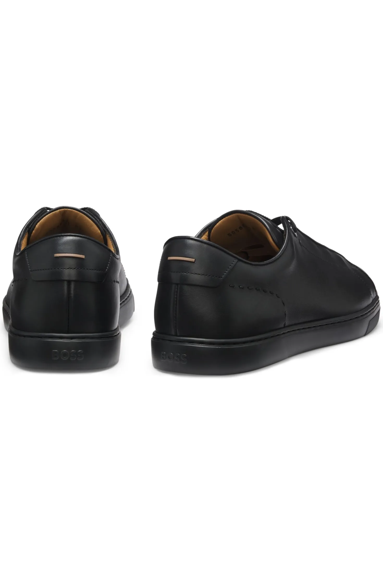 Gary trainers in brushed leather
