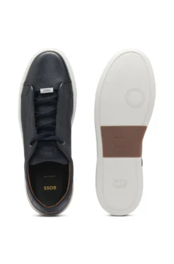 Gary trainers in grained leather