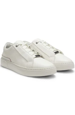 Gary trainers in grained leather