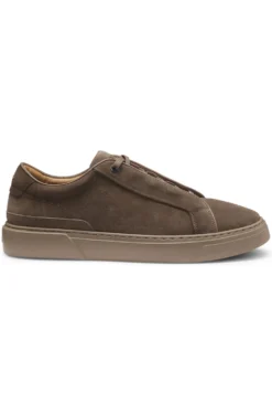 Gary trainers in suede with elastic lacing system