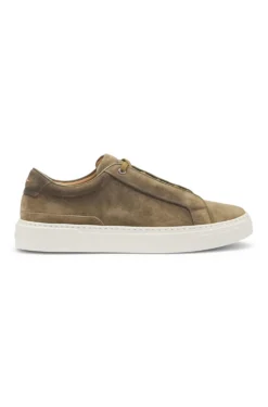 Gary trainers in suede with elastic lacing system