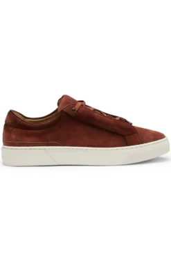 Gary trainers in suede with elastic lacing system