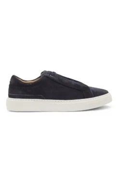 Gary trainers in suede with elastic lacing system