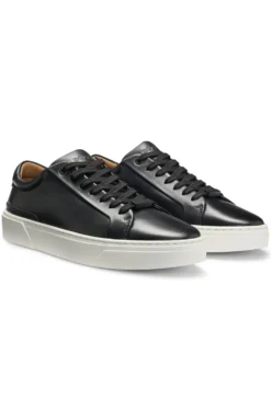 Gary trainers with leather uppers