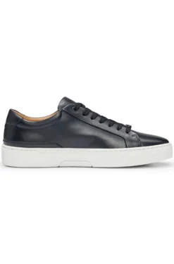 Gary trainers with leather uppers