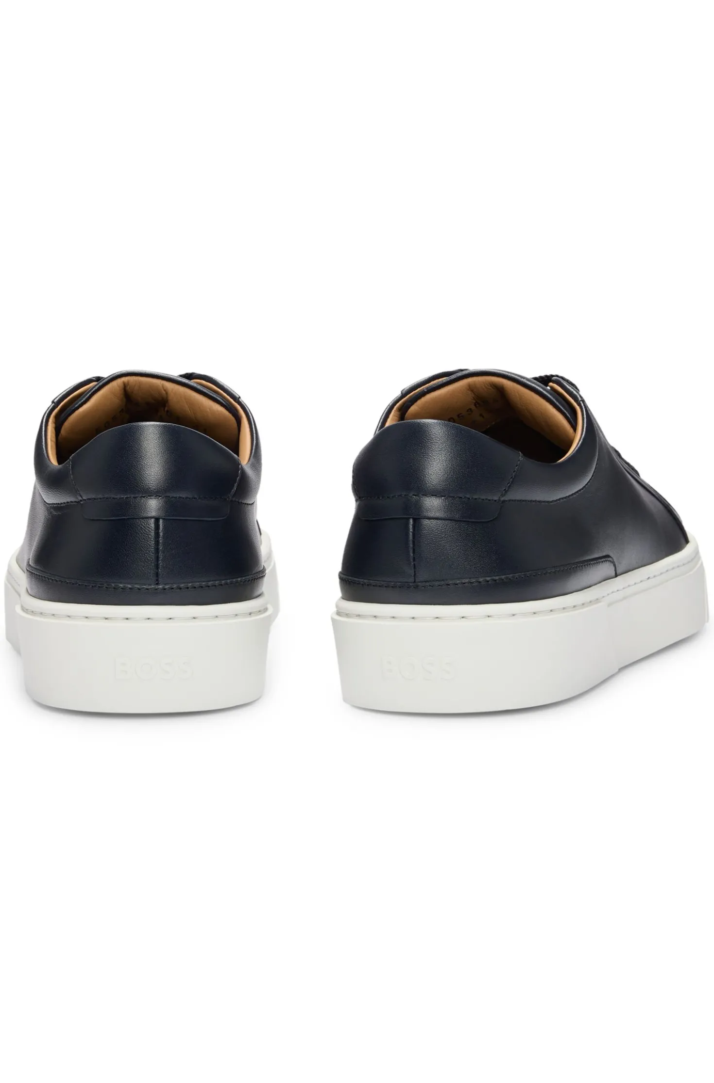 Gary trainers with leather uppers