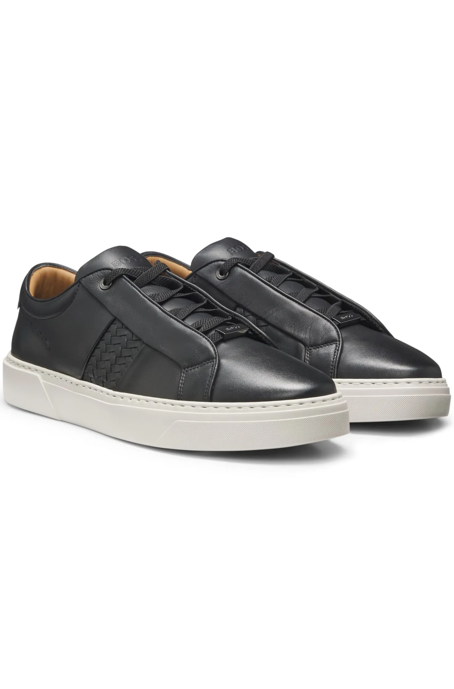 Gary trainers with woven details